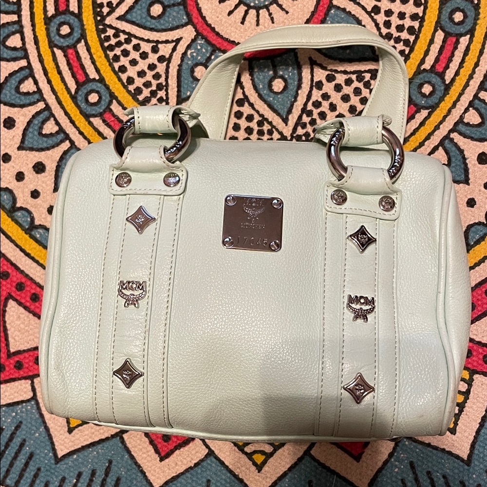 MCM Mint Green Handbag